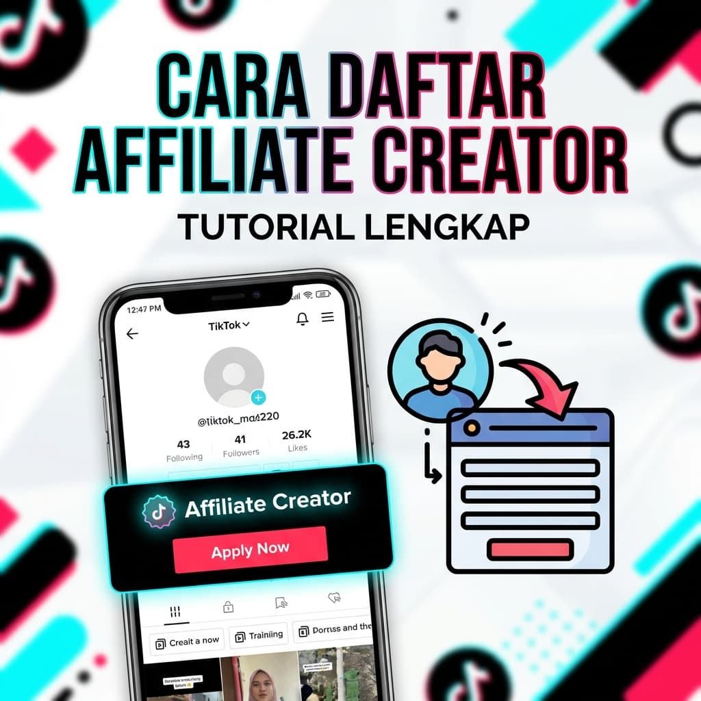 Cara Daftar Affiliate Creator